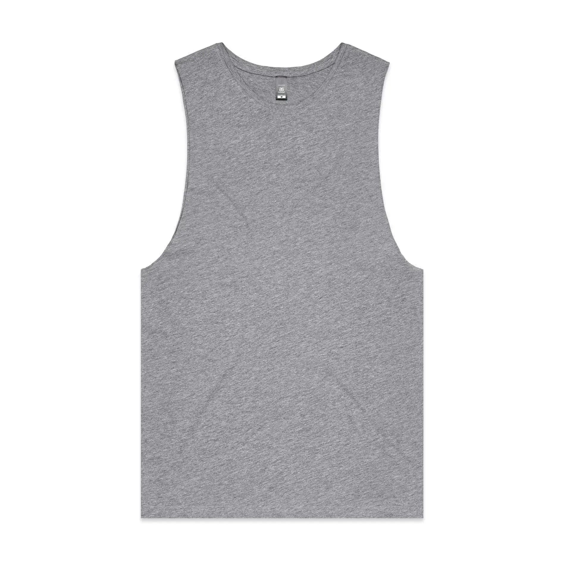 As Colour Men's barnard tank 5025 Casual Wear As Colour GREY MARLE XSM